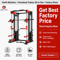 OEM Smith Machine Cable Crossover Power Rack Multi-fonctions pour Squats, Banc de Musculation et Lat Pulldown, en Acier, pour Usage Domestique et Commercial, Vente en Gros Direct Usine