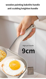 Personalización 4 <span class=keywords><strong>en</strong></span> 1 antiadherente huevo Hamburgo sartén desayuno olla sin palo sartén juegos de utensilios de cocina - Product Image 3