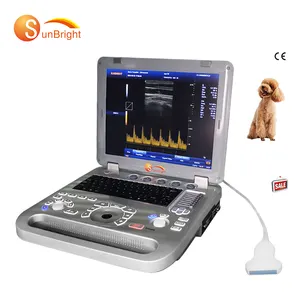 Tragbare Veterinär diagnose 15 Zoll Ultraschall gerät Preis Pulswellen-Doppler-Ultraschall für Hunde/Katzen