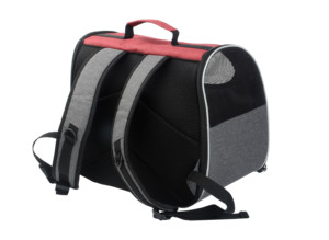 Atmungsaktiver Netz-Haustier-Rucksack für Katzen & Kleine Hunde, Faltbarer Outdoor-Reise-Haustier-Rucksack mit Aufbewahrungstasche - Product Image 4