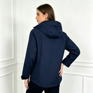 Veste de montagne tendance pour <span class=keywords><strong>femme</strong></span>, multi-poches, coupe-vent, résistante aux plis, streetwear, veste coupe-vent, camping, extérieur, personnalisable - Product Image 2