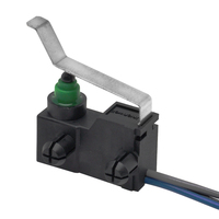 Micro-interrupteur étanche IP67 Unionwell G305 avec fils et levier long pour pièces de frein de voiture automobile