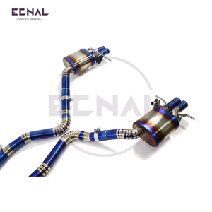 ระบบท่อไอเสียไทเทเนียม Ecnal สำหรับรถเบนซ์ W222 S600 <span class=keywords><strong>V12</strong></span> 6.0T ปี 2014-2017 ความหนา 1.2 มม. ขัดเงาแบบกระจก อะไหล่เพิ่มประสิทธิภาพ - Product Image 3