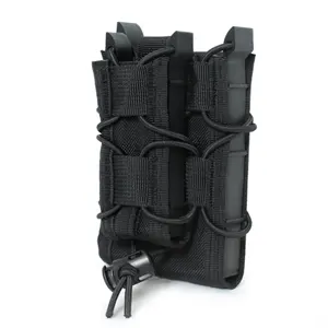Mag kılıfı açık üst Mag torbalar ve M4 M16 AK Molle sırt çantası dişli için dergi torbalar