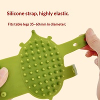 En gros, Peigne et griffoir 2 en 1 pour chat, en silicone, mural, masseur d'angle, petit modèle de jouet griffoir pour chat
