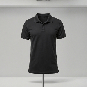 Polo personnalisé pour homme, respirant, séchage rapide, manches courtes, coupe classique, tee-shirt de sport uni - Product Image 3