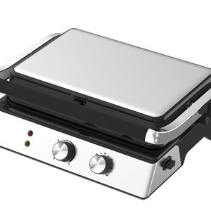 Appareils de cuisine ménagers Barbecue Grill Presse électrique Contact Press Grill Ouvre 180 Degrés Gourmet Sandwich Maker - Product Image 1