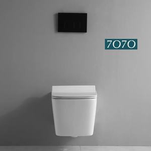 Siège de <span class=keywords><strong>toilette</strong></span> mural <span class=keywords><strong>suspendu</strong></span>, <span class=keywords><strong>toilette</strong></span> douce, suspension murale, sans bords - Product Image 4