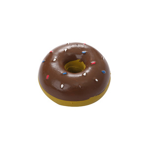 FuturePets köpek çiğneme oyuncakları kırılmaz gıcırtılı lateks Donut çiğnemek oyuncak köpek Bite dayanıklı oyuncak Pet Donut - Product Image 5