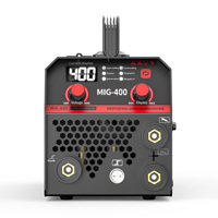 Soudeuse haute fréquence multi-processus MIG/MMA/Lift TIG 3-en-1, machine à souder 220V avec contrôle numérique LCD, soudeuse sans gaz à fil fourré