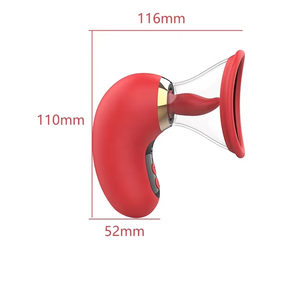 USB Power Av Wand Vibromasseur Sex Toys pour Femmes Tit <span class=keywords><strong>Sucer</strong></span> et Langue Lickingimulation - Product Image 4