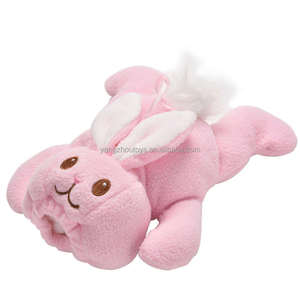 Nouveau Style mignon lapin rose bouteille d'eau mangeoire couverture en <span class=keywords><strong>peluche</strong></span> bébé bouteille couverture bébé jouets - Product Image 6