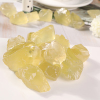 Diffuseur d'aromathérapie en pierre brute de citrine naturelle à gros grains, ornement en cristal pour la décoration de la maison et du bureau, fabriqué en Chine