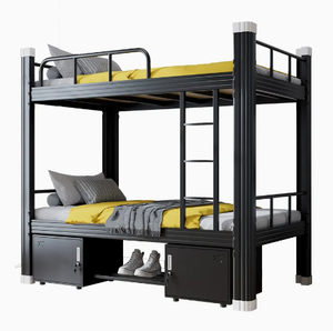 <span class=keywords><strong>Lit</strong></span> superposé moderne double pour enfants et adultes – Idéal pour auberges de jeunesse – <span class=keywords><strong>Lit</strong></span> superposé double pour adultes – <span class=keywords><strong>Lit</strong></span> superposé pour auberges de jeunesse - Product Image 6