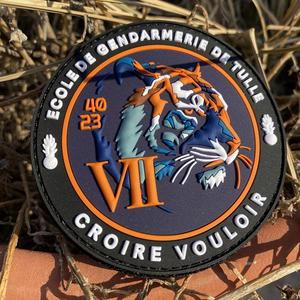 Wholesale Rubber Badages Custom PVC 3D Tiger Patches Custom <b>Silicone</b> Patches PVC <b>Silicone</b> Rubber Patch for Hats Garment - Product Image 1