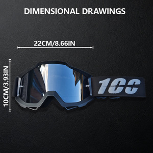 NUEVO 2026 Casco de Motocross MX de Fábrica con Gafas Intercambiables y Marco Completo para Conducción y Actividades al Aire Libre - Product Image 2