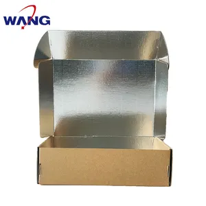 frozen food aluminum transportation carton fruit vegetable cold fold foam insulated foil boxes