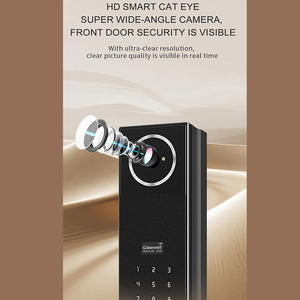 Cerradura Inteligente de Aleación de Aluminio con Huella Dactilar, Reconocimiento Facial, Control por Aplicación, Tarjeta, <span class=keywords><strong>Contraseña</strong></span>, Desbloqueo <span class=keywords><strong>WiFi</strong></span> Tuya - Product Image 6