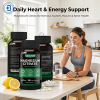Capsules de complexe de citrate de magnésium B6 OEM – Complément alimentaire pour le soutien général