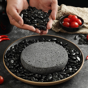 Set di <span class=keywords><strong>pietra</strong></span> <span class=keywords><strong>per</strong></span> bistecca creativa con piastra in ceramica calda frizzante di <span class=keywords><strong>pietra</strong></span> e fiamma bistecca Rock BBQ piatto artistico <span class=keywords><strong>pietra</strong></span> vulcanica Set - Product Image 4