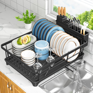 Kitchen Over the Sink Wineglass Chopsticks Spoon Knife Tea Coffee Cup Holder Bowl Dish <b>Plate</b> Storage Holder Drainer Drying <b>Rack</b> - Product Image 1