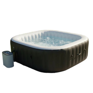 <span class=keywords><strong>Spa</strong></span> gonflable carré portable de couleur et de taille personnalisées, bain à bulles extérieur pour la relaxation dans la cour ou le jardin - Product Image 5