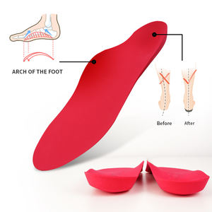 220 + lbs Plantillas ortopédicas de soporte de arco alto de alta resistencia para alivio del dolor de fascitis plantar Plantillas de zapatos de pie plano - Product Image 6