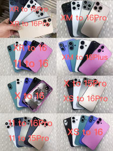 เคสโทรศัพท์มือถือ VMak สำหรับ iPhone 11 <span class=keywords><strong>XR</strong></span> แปลงเป็นรุ่น 17 Pro กระจกหลังด้านนอก - Product Image 6