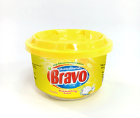 Pâte à vaisselle solide écologique BRAVO au parfum de citron, disponible en plusieurs tailles (200g-1000g), fabriquée en Chine