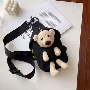 Free Sample <b>bear</b> crossbody canvas bag fashion shoulder bag female cartoon <b>cute</b> wholesale - Product Image 6
