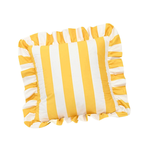 Housse de coussin décorative pour la maison, carrée, en velours de haute qualité, à rayures, pour canapé - Product Image 4