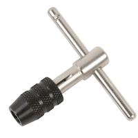 ANDUUK T-Tap Reamer, Clé à tarauder manuelle, Porte-taraud, Plaque de taraudage, Ensemble combiné de 6 pièces