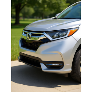 Moulure de garniture chromée côté gauche Honda CR-V 20-22 en acier inoxydable, garniture de porte de voiture de luxe, installation avec ruban adhésif 3M, accessoire extérieur - Product Image 1