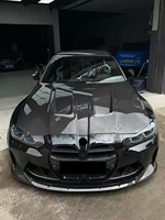 Capot moteur en fibre de carbone de style AN pour BMW G22 G26 M440i Ajustement parfait garanti