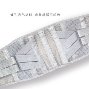 Ceinture de soutien lombaire réglable et respirante pour soulager les douleurs dorsales, design de qualité médicale unisexe - Product Image 4