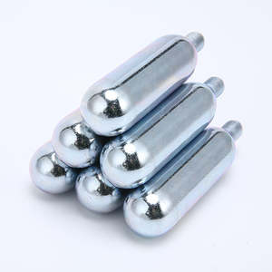 Hochdruck 16g <span class=keywords><strong>CO2</strong></span> Patrone <span class=keywords><strong>16</strong></span> gramm Ersatz <span class=keywords><strong>CO2</strong></span> Glühbirnen Kanister für Autos - Product Image 2