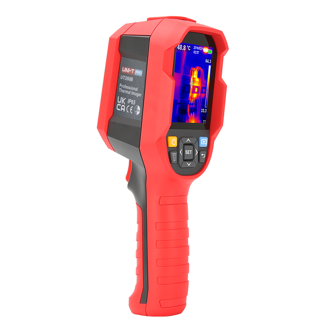 UNI-T UTI120S UTi260B 256x192 Thermal Imager Camera 640x480 Display 60mk Sensitivity for Industrial Infrared Temperature Imaging