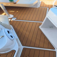 Tapis de pont auto-adhésif en EVA pour plateforme de bain et cockpit de bateau Four Winns Vista 278 (2008), style SeaDek MarineMat Gatorstep