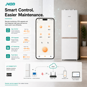 Chauffe-eau à pompe à chaleur air-eau intelligent R290 pour chauffage, refroidissement, ventilation et ECS - Modèle JMU40HV - Product Image 3