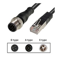 Cable Ethernet Industrial Cat6 Blindado STP FTP de 1000 pies, Cable de Red LAN Resistente para Movimiento Recíproco Continuo