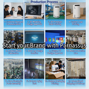 Proyector LED LCD Portátil 4K 3D HD con Altavoz Integrado, Manual, para Oficina, Hogar, Cine al Aire Libre, Flying Chen con Tecnología DLP - Product Image 4