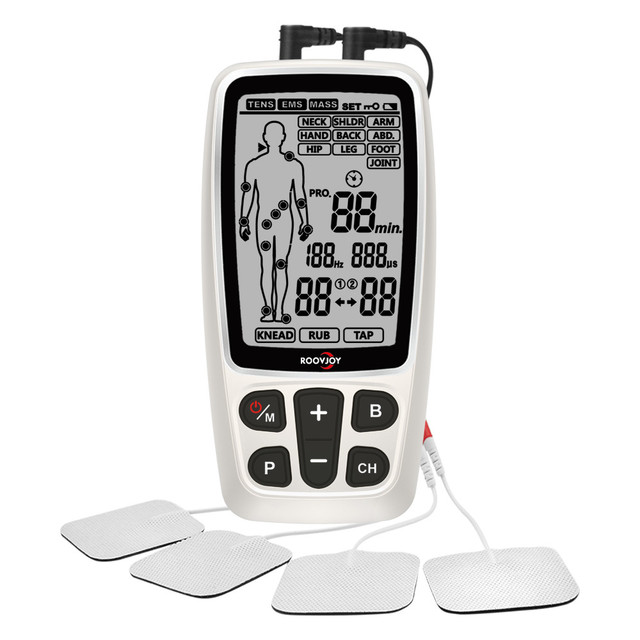 Transcutaneous Electrical Tens Machine Electrodes Unit Household Medical Device Body Massager Physiotherapy Equipment