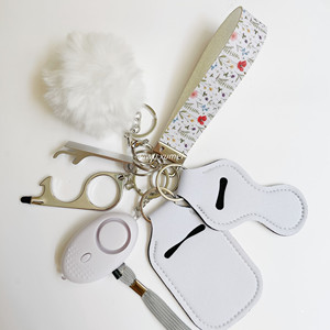 พวงกุญแจป้องกันตัวพิมพ์ลายใหม่ปี 2022 ขายส่ง สำหรับผู้หญิง ชุดพวงกุญแจป้องกันตัว - Product Image 4