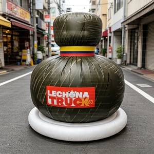 Modelo Inflable Gigante Personalizado <span class=keywords><strong>de</strong></span> Lechona Tolimana para Exhibición en Restaurantes Colombianos/Mercados <span class=keywords><strong>de</strong></span> Comida Latina y Eventos Callejeros - Product Image 6