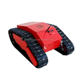 china manufacture small robot wheelchair rubber track with remote controller
