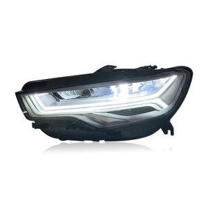 Accessoires automobiles, phares, jantes de camion pour Audi A6 A6L 2012-2015, ensemble de phares modifiés, phares à <span class=keywords><strong>LED</strong></span> matriciels complets C7 - Product Image 4