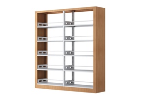Trường kim loại double side thép sử dụng thiết kế hiện đại bibliotheque kệ sách thư viện thép công nghiệp thư viện kệ sách - Product Image 2