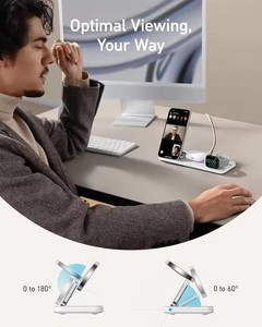 Nouveau chargeur sans fil pliable 3-en-1 Anker 15W ultra-rapide compatible avec câble USB-C pour <span class=keywords><strong>iPhone</strong></span> 15/<span class=keywords><strong>14</strong></span> Series - Product Image 5