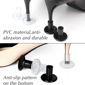 Wholesale Avoid Getting Injured High Heels <b>Insoles</b> Cover PVC Heel Protectors for <b>Comfort</b> on Grass Wedding Party - Product Image 3