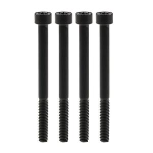 Tornillo de Cabeza Hexagonal para Bicicleta, Aleación de <span class=keywords><strong>Titanio</strong></span>, Zincado, Clase 8.8, M5 x 60 mm, Negro - Product Image 6